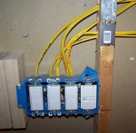 how to install new electrical gang boxes|single gang electrical box installation.